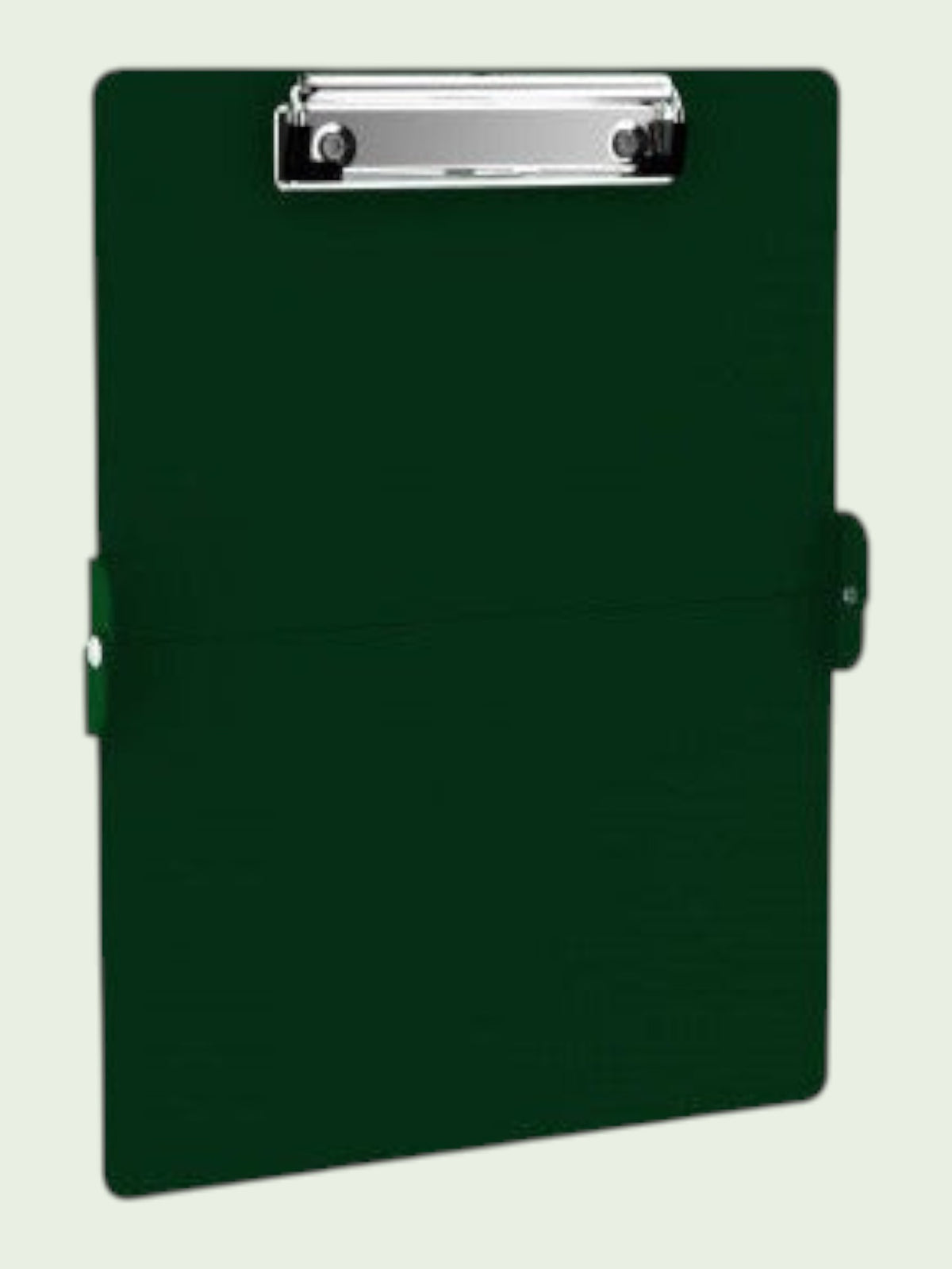 Kotyss green foldable aluminum clipboard for medical professionals with a sturdy metal clip and screw hinges