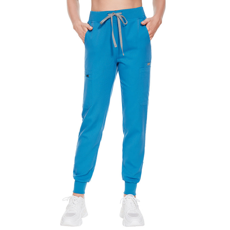 V-Neck Top and Scrub Jogger - Kotyss