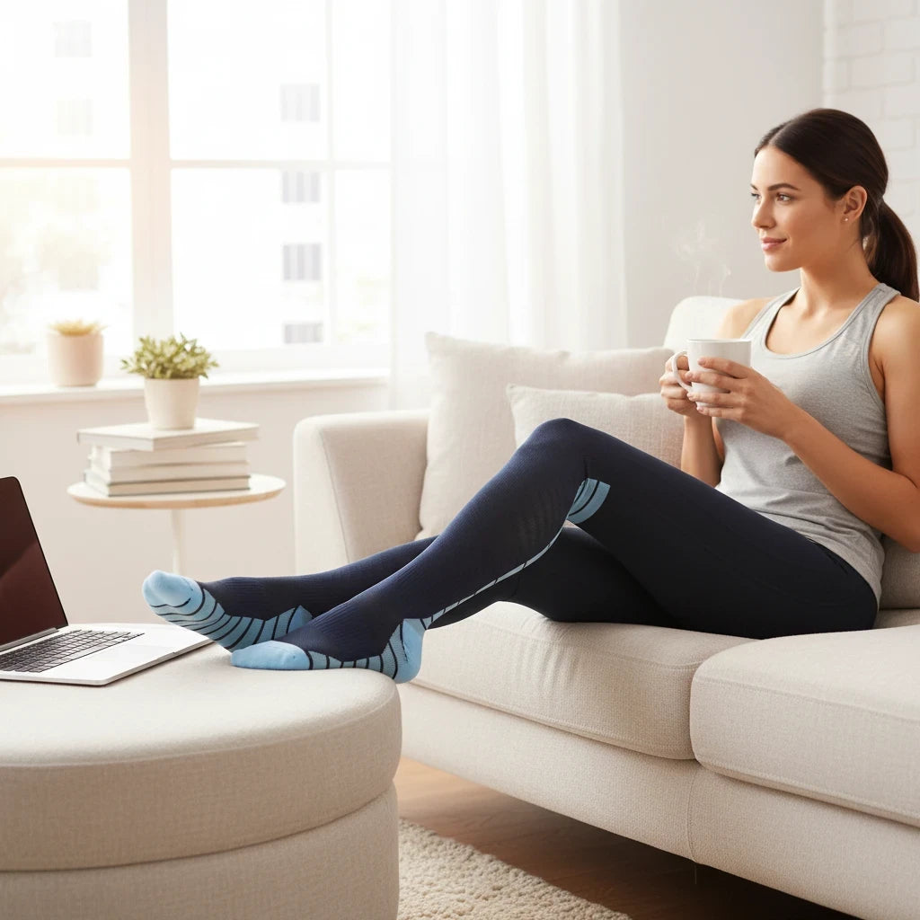 Performance Athletic Compression Knee High Socks