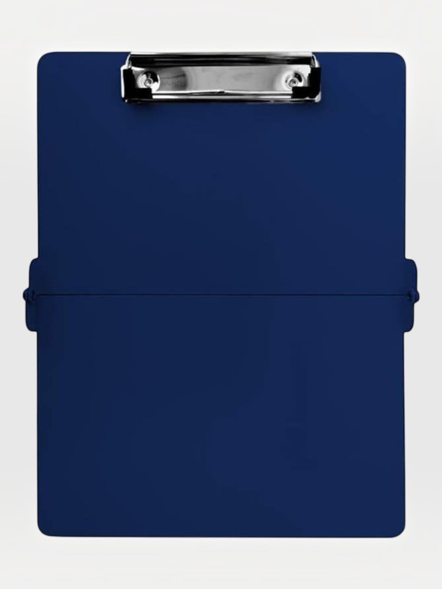 Kotyss dark blue foldable aluminum clipboard with a sturdy metal clip for medical professionals and students