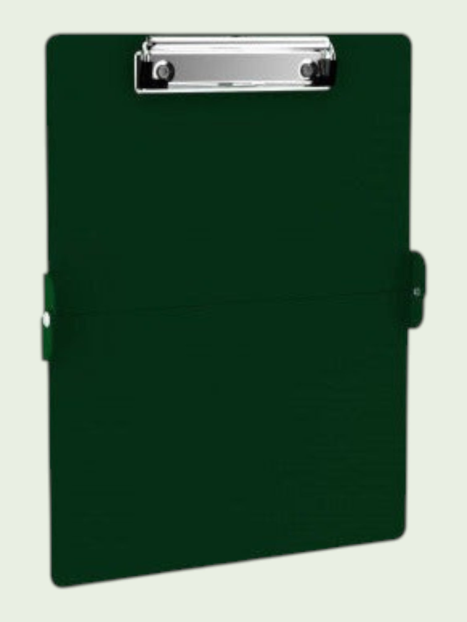 Kotyss green foldable aluminum clipboard for medical professionals with a sturdy metal clip and screw hinges