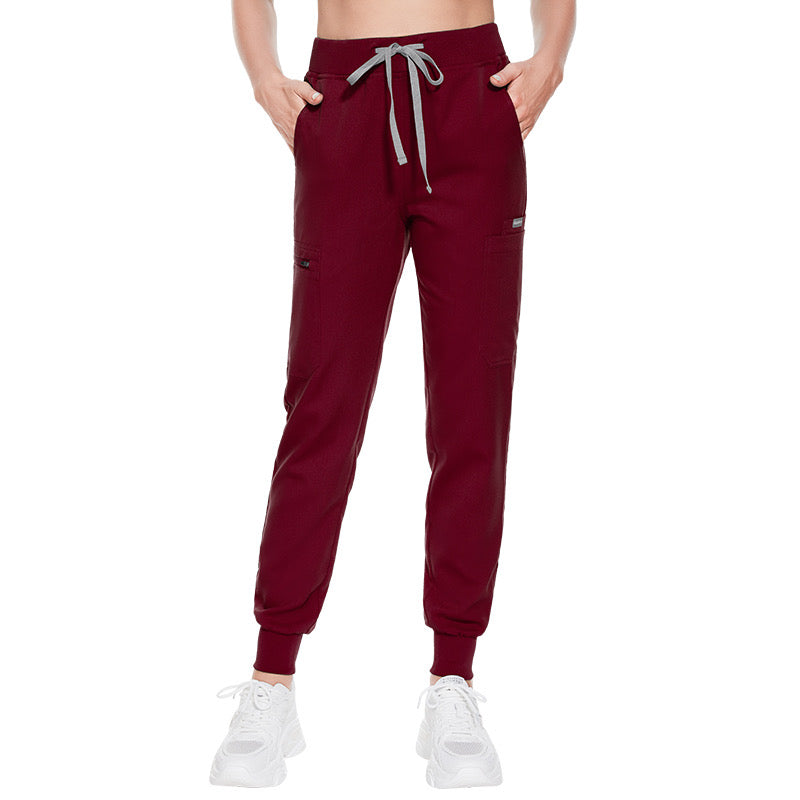 V-Neck Top and Scrub Jogger - Kotyss