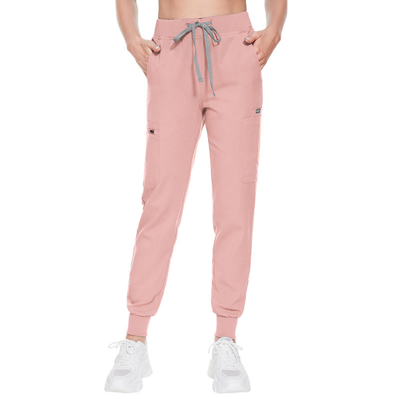 V-Neck Top and Scrub Jogger - Kotyss